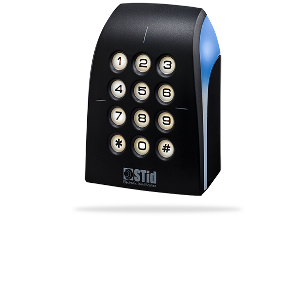 Genetec SY-ARC-R31-BPH5-3V1 Lecteur de contrôle d'accès Architect Mifare DESFire EV1 avec clavier - Genetec Access Control Hardware