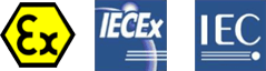 logo atex iec iecex for ATEX envrionerments 