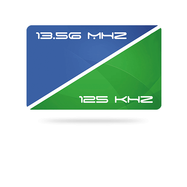 CCT - Badges ISO bi-fréquences HYBRID 125 kHz + 13,56 MHz 