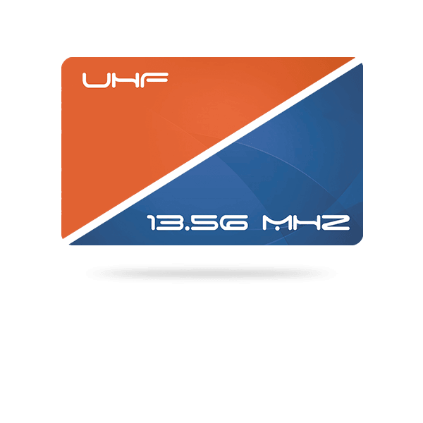 CCT - Badges ISO bi-fréquences HYBRIDES 13,56 MHz + UHF