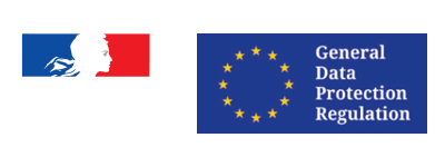 Logos RGPD et République française