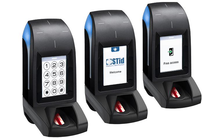 Picture showing the multi-factor identification of the ARC-F by STid Industry