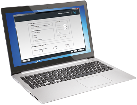 Picture the biometric enrollment of SEGIC